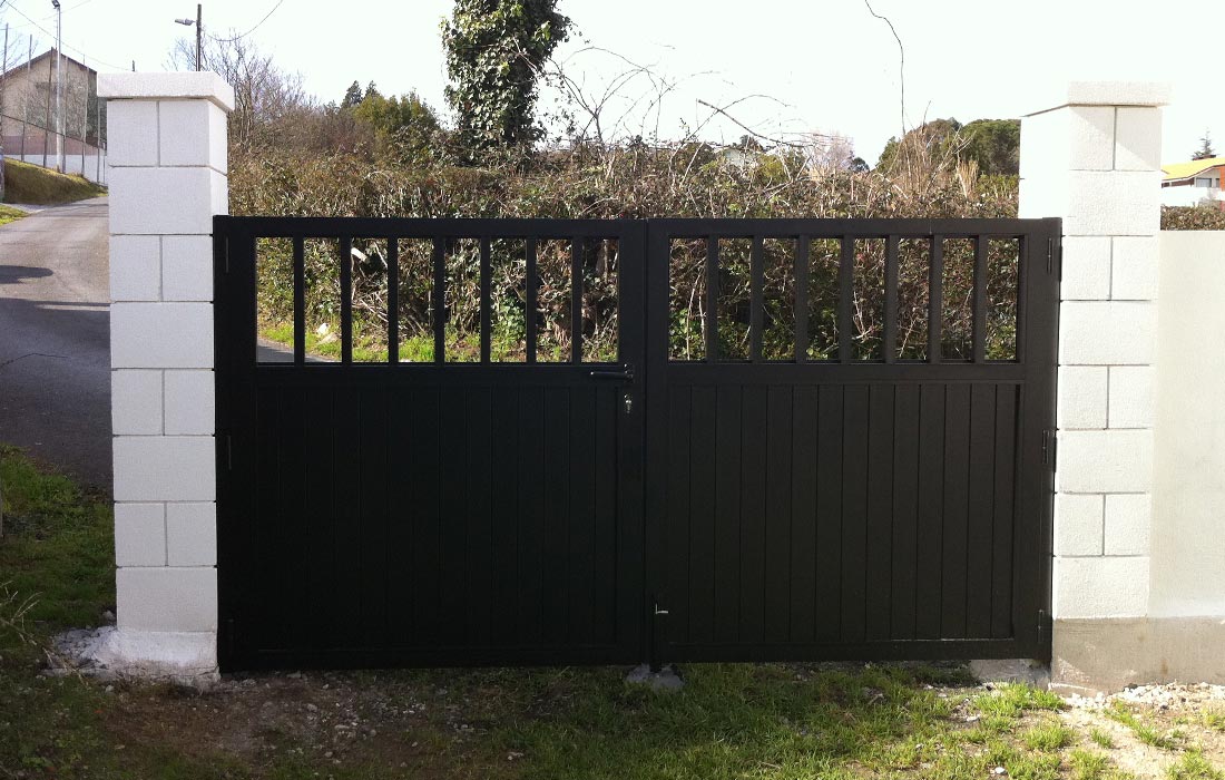 Puerta Cancela de aluminio